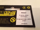 mitoos m067 6 x guide cable connectors 2mm x 4mm new release