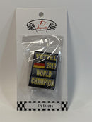 sebastian vettel 2010 world champion f1 board signage 1:43 scale cartrix 43006
