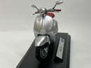 vespa 946 silver 1:18 scale 12849