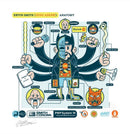 kevin smith art print guro askew unframed 42 x 41 cm side show ss501507u