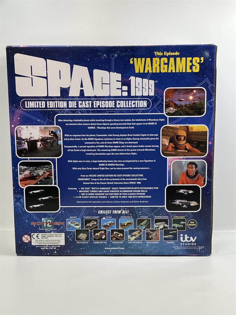 space 1999 wargames limited edtion die cast episode collection stegt-22
