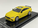 2018 mercedes amg gt 63s yellow rhd 1:64 scale paragon 65285