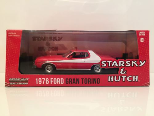 Greenlight 86442 1976 Ford Gran Torino Starsky and Hutch 1:43 Scale Diecast