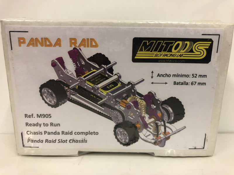 mitoos m905 complete panda raid chassis 67mm new