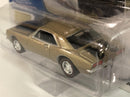 1967 chevy camaro z28 granada gold poly 1:64 johnny lightning jlmc016b