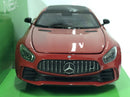 2017 mercedes amg gtr red 1:24 27 scale welly 24081r