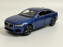Volvo S90 Bursting Blue LHD 1:32 Scale Pull Back & Go Tayumo 32100010