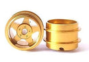 staffs slot cars uk 5 spoke alloy rims wheels gold x 2 staffs02 new