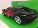 bugatti chiron red 2016 welly 24077 scale 1:24-27