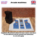 arcade machine bubble bobble 1:32 track side scenery pub bar game retro wasp