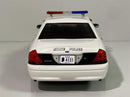 2008 ford crown victoria police interceptor 1:24 scale greenlight 85543