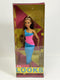 Barbie Signature Looks #15 Doll Brunette Ponytail Turquoise Pink Dress Mattel HJW82