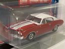 1970 chevy chevelle ss 396 red white 1:64 racing champions rc012