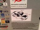 1957 chevrolet corvette convertible red 1:24 scale welly 29393r new