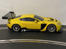 aston martin vantage gt3 yellow scalextric 1:32 scale unboxed new