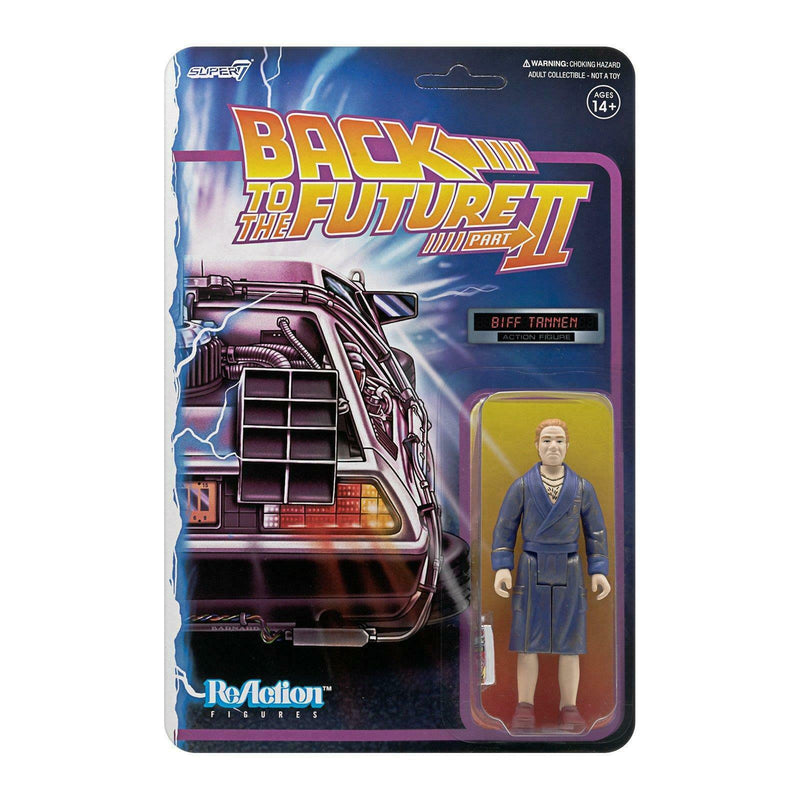 biff tannen back to the future ii 3.75 inch action figure re action super7