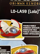 star wars obi-wan kenobi  l0-la59 lola interactive electronic figure f6103
