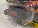 1929 ford crew cab pickup black with red flames johnny lightning 1:64 jlsp017a
