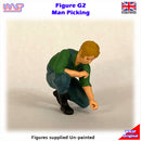 1:32 scale gardening figures man picking gf2 wasp