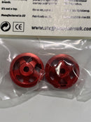 staffs slot cars uk 15.8 x 10mm red 5 spoke alloy wheels staffs 18