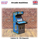 arcade machine the simpsons 1:32 track side scenery pub bar game retro wasp