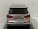 audi q7 foil silver 1:43 scale spark dealer edition 5011407613