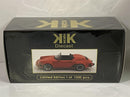 1989 porsche 911 targa speedster red 1:18 scale kk scale 180451