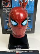 Iron Spider Mask The Infinity Saga Avengers 18cm Polyresin Prop on Stand