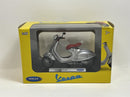 vespa 946 silver 1:18 scale 12849