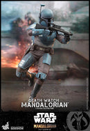star wars the mandalorian death watch mandalorian 1:6 scale hot toys 907141