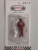 michael schumacher ferrari 2003 1:43 scale racing figure cartrix ct13