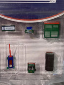 bfgoodrich shop tools 6 pcs 1:64 scale greenlight 16080b chase