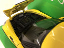 2017 chevrolet corvette z06 yellow 1:24 27 scale welly 24085y