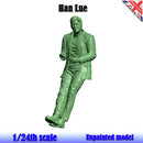 Han Lue Fast and Furious Unpainted Figure 1:24 Scale Wasp HL 24