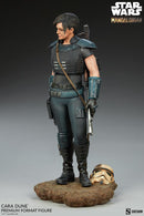 cara dune the mandalorian premium format figure 1:4 scale sideshow ss300789