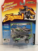 1969 chevy camaro zinger silver and green 1:64 johnny lightning jlsf015b