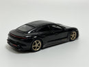 Porsche Taycan Turbo S Volcano Grey Metallic LHD 1:64 Scale Mini GT MGT00433L