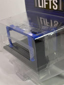 blue four post lift 1:64 scale greenlight 16100a