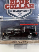 2017 Ford F150 Blue Collar Black 1:64 Scale Greenlight 35200