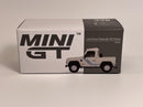 Land Rover Defender 90 Pick Up White 1:64 Scale Mini GT MGT00338R