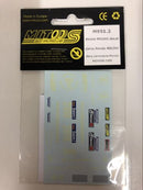mitoos m951.2 panda miliki decal 1:32 scale