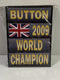jenson button world champion 2009 f1 board signage 1:18 cartrix bu118