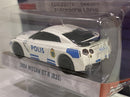2014 nissan gt-r r35 stockholm polis hot pursuit 1:64 greenlight 42980d