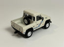 Land Rover Defender 90 Pick Up White 1:64 Scale Mini GT MGT00338L