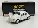 007 James Bond On Her Majestys Secret Service 1966 Volkswagen Beetle 1:24 Motormax 79854