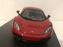autoart 56008 mclaren 12c red metallic 2011 1:43 scale new