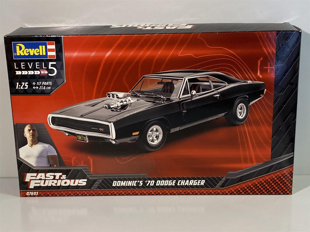 Fast And Furious Doms Plymouth GTX 1:25 Maquette Kit Revell 07692