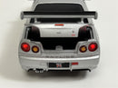 Nissan GT R34 V Spec II Silver RHD 1:32 Light & Sound Tayumo 32115012