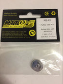mitoos m143 mxl z20 tooth alu pulley x 1 including screw