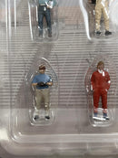 American Diorama Racing Legends 6 Piece Figure Set 1:64 Scale Mijo Exclusives 76503MJ